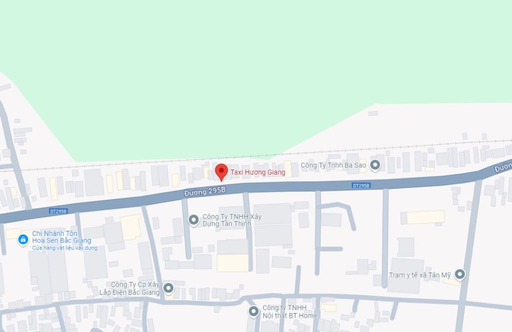 Địa chỉ hãng Taxi Hương Giang tại Bắc Giang